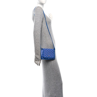 Goyard Goyardine Plumet Wallet Clutch Sky Blue 2 of 10
