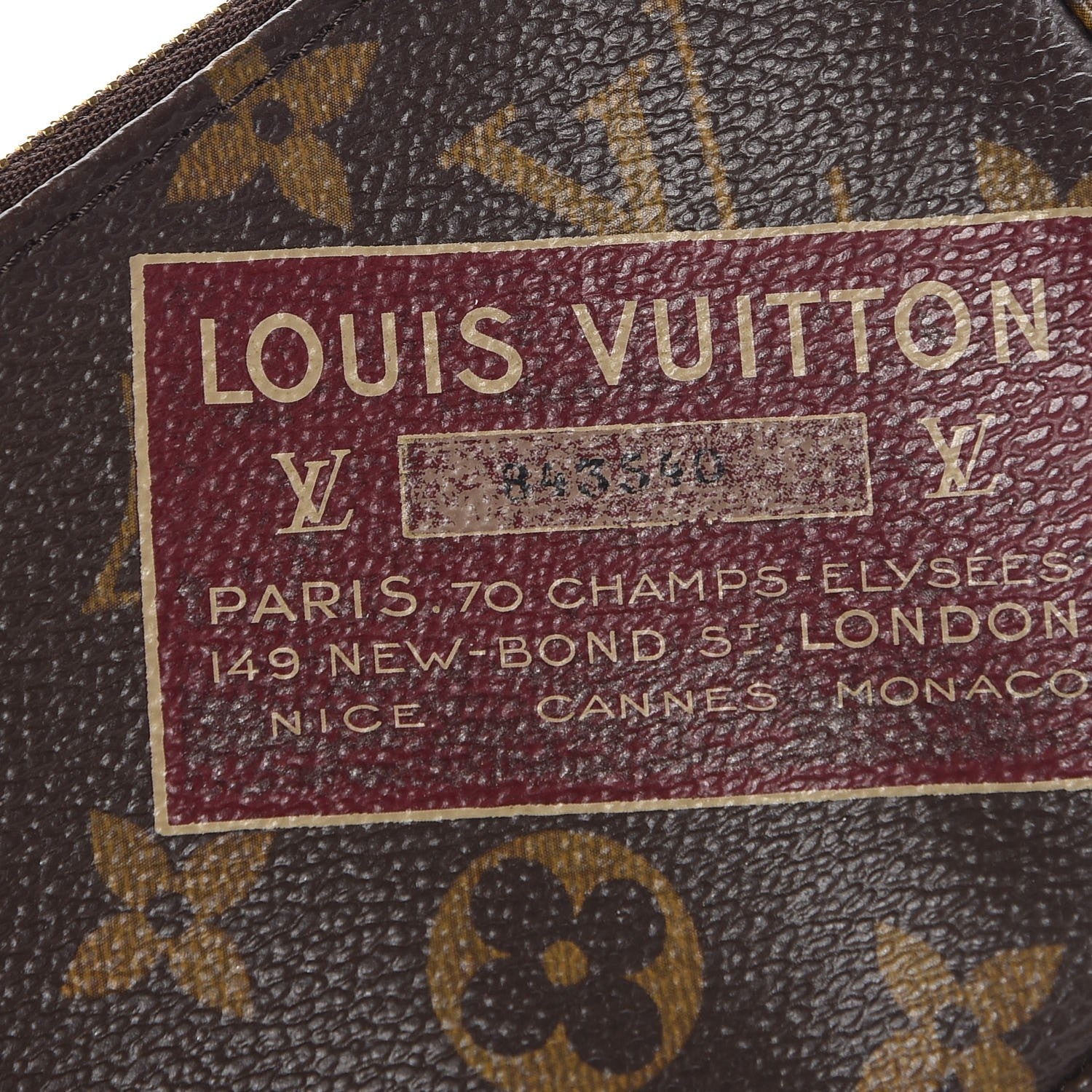 Louis Vuitton Monogram Stamp Mini Pochette Accessories 10 of 11