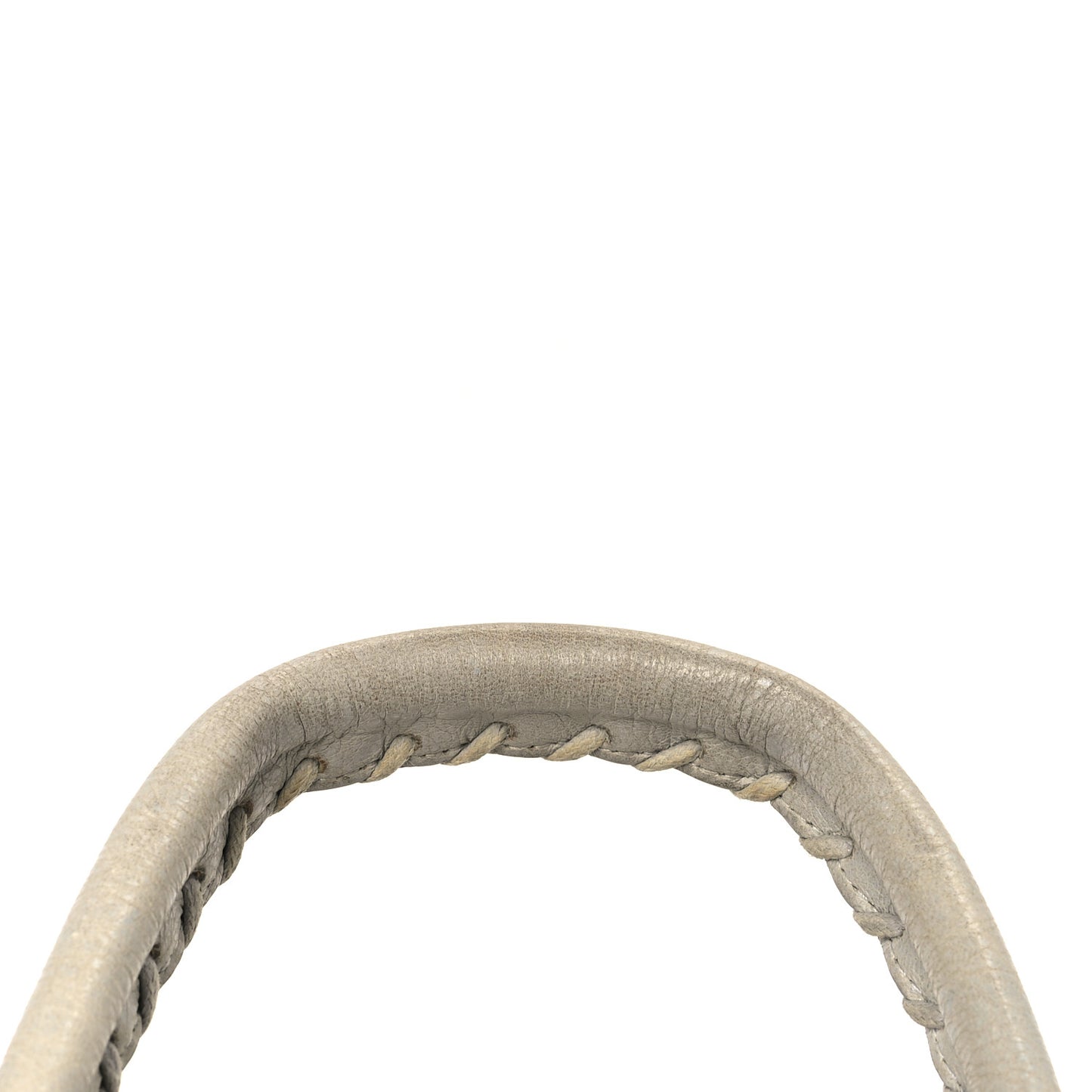 Agneau Classic Hardware Large Square Tote Gris Ciment