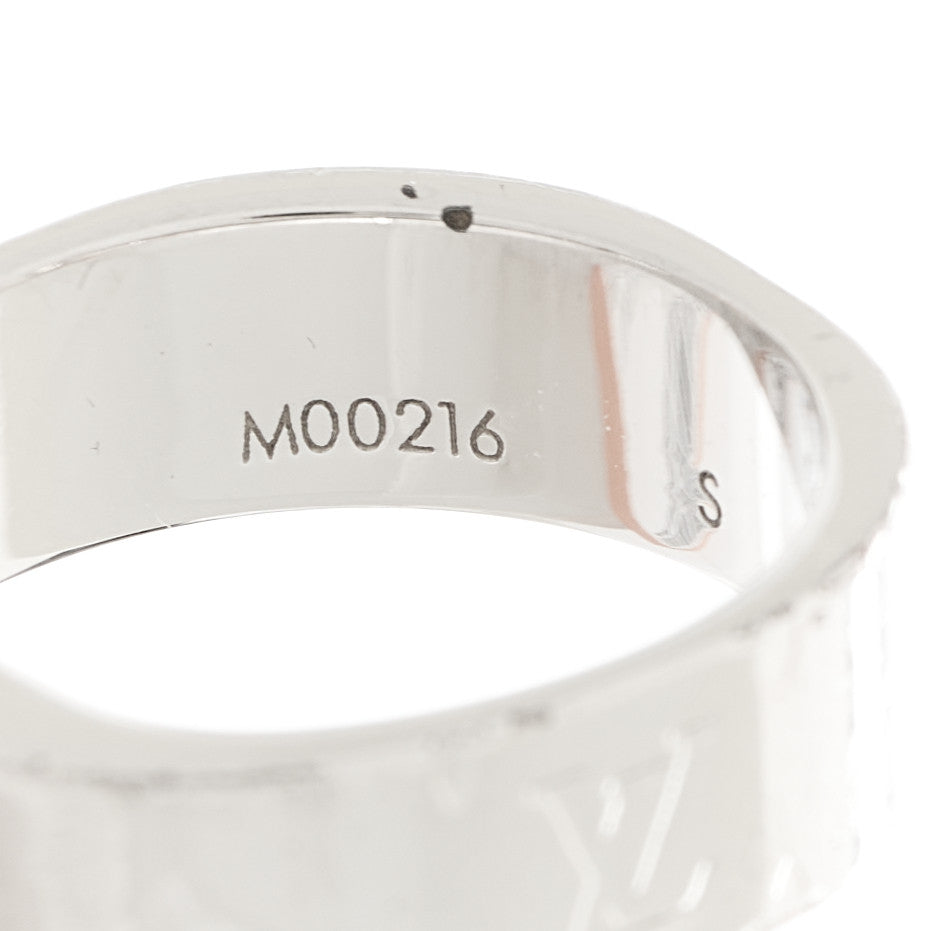 Louis Vuitton Nanogram Ring S Silver 6 of 7