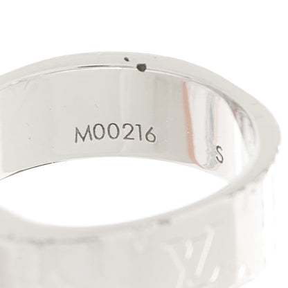 Louis Vuitton Nanogram Ring S Silver 6 of 7