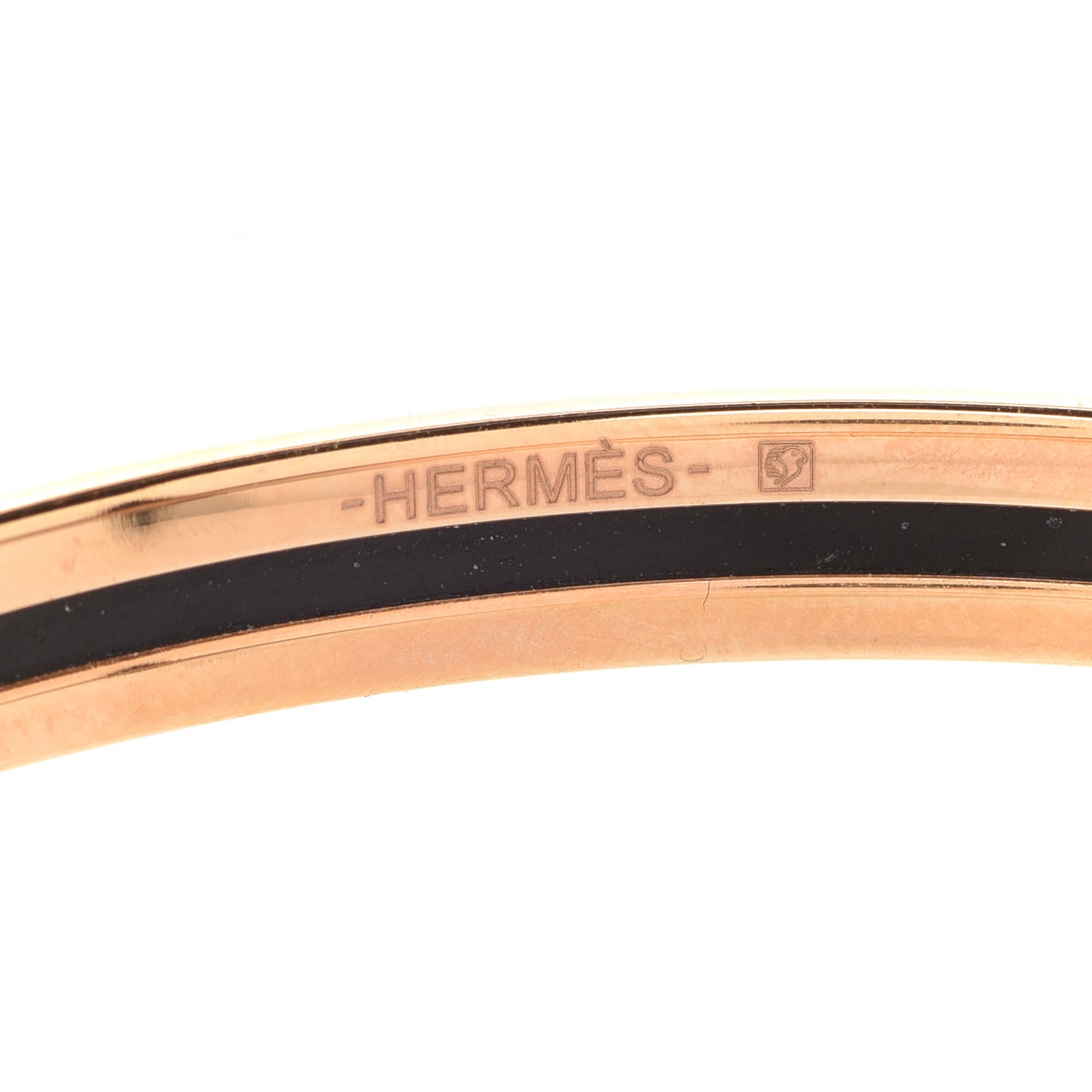 Enamel Printed Couvertures Et Tenues De Jour Narrow Bracelet 70