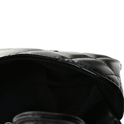 Chanel Lambskin Quilted Mini Chain Belt Bag So Black 8 of 12