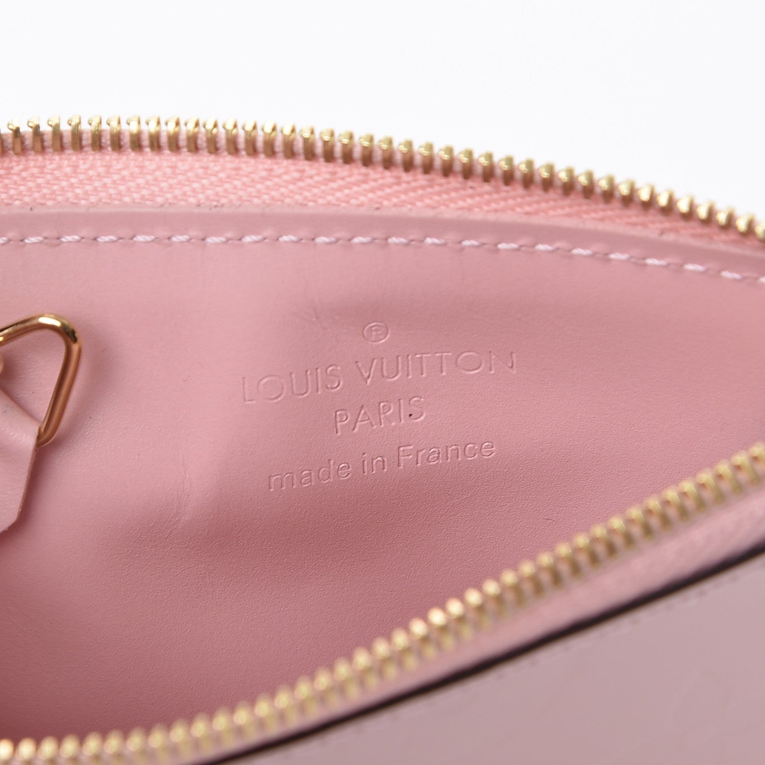 Louis Vuitton Vernis Key Pouch Rose Ballerine 6 of 7