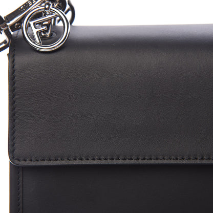 Fendi Vitello Century Opaco F is Fendi Kan I Shoulder Bag Black 13 of 14