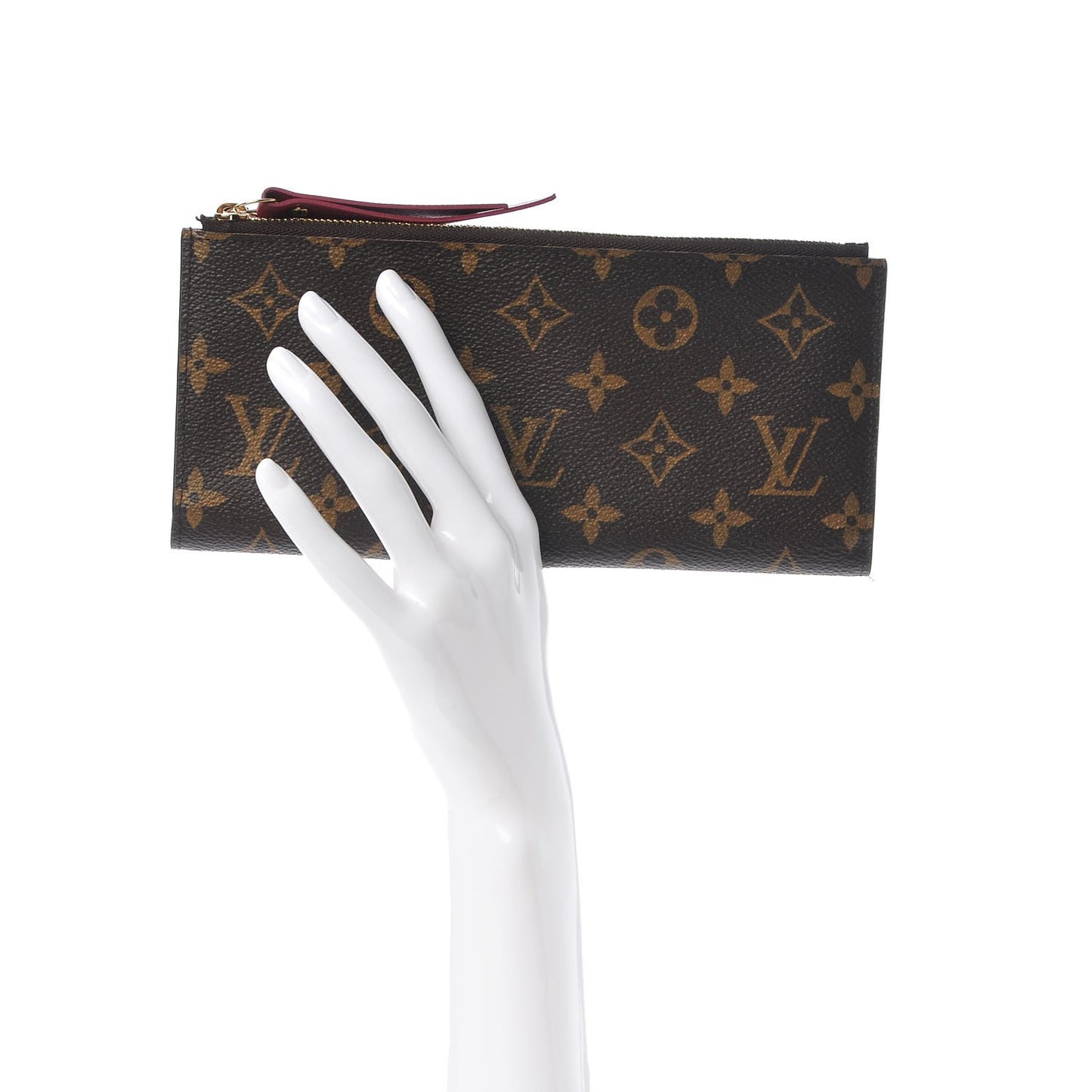 Monogram Adele Wallet Fuchsia