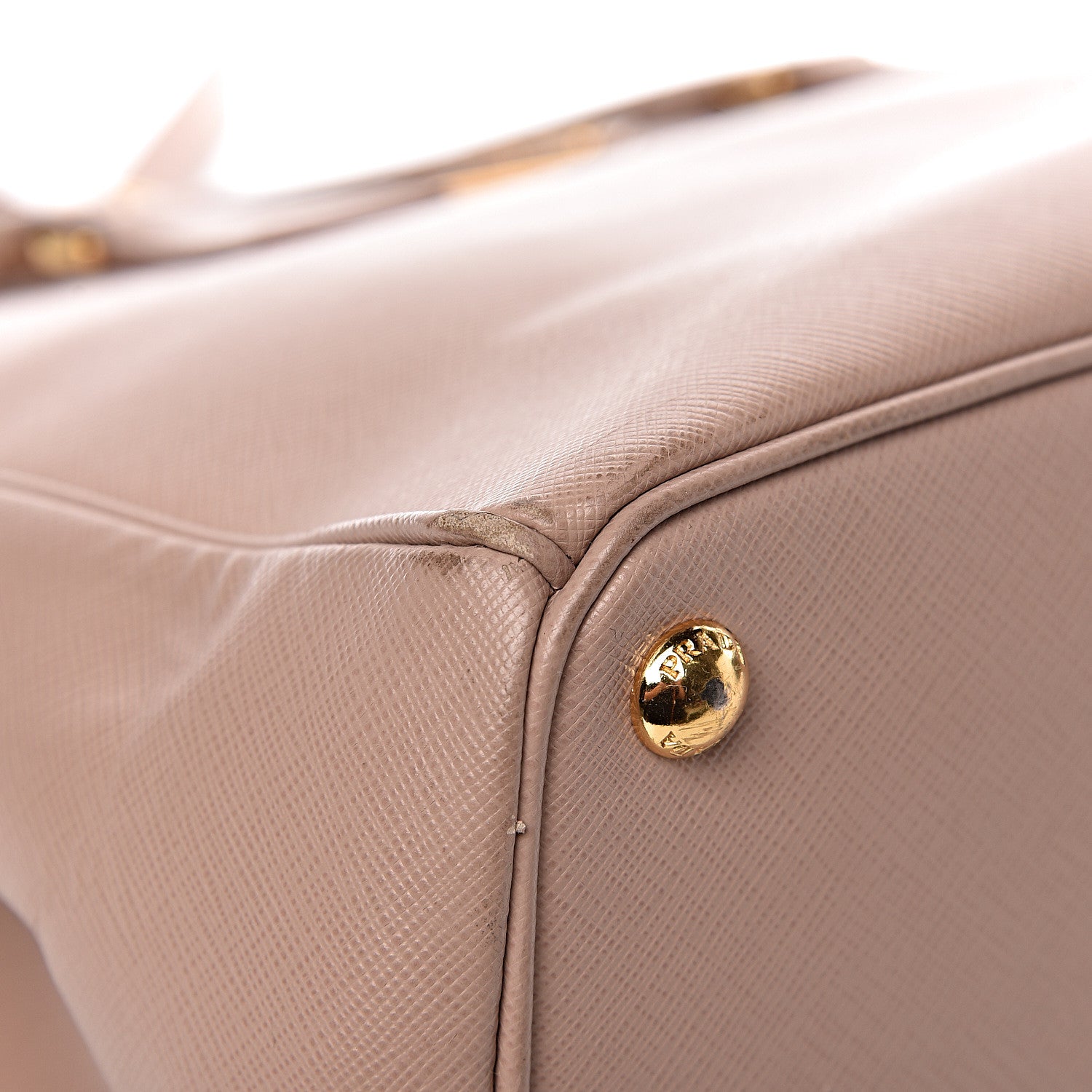 Prada Saffiano Medium Galleria Double Zip Tote Cammeo 10 of 14