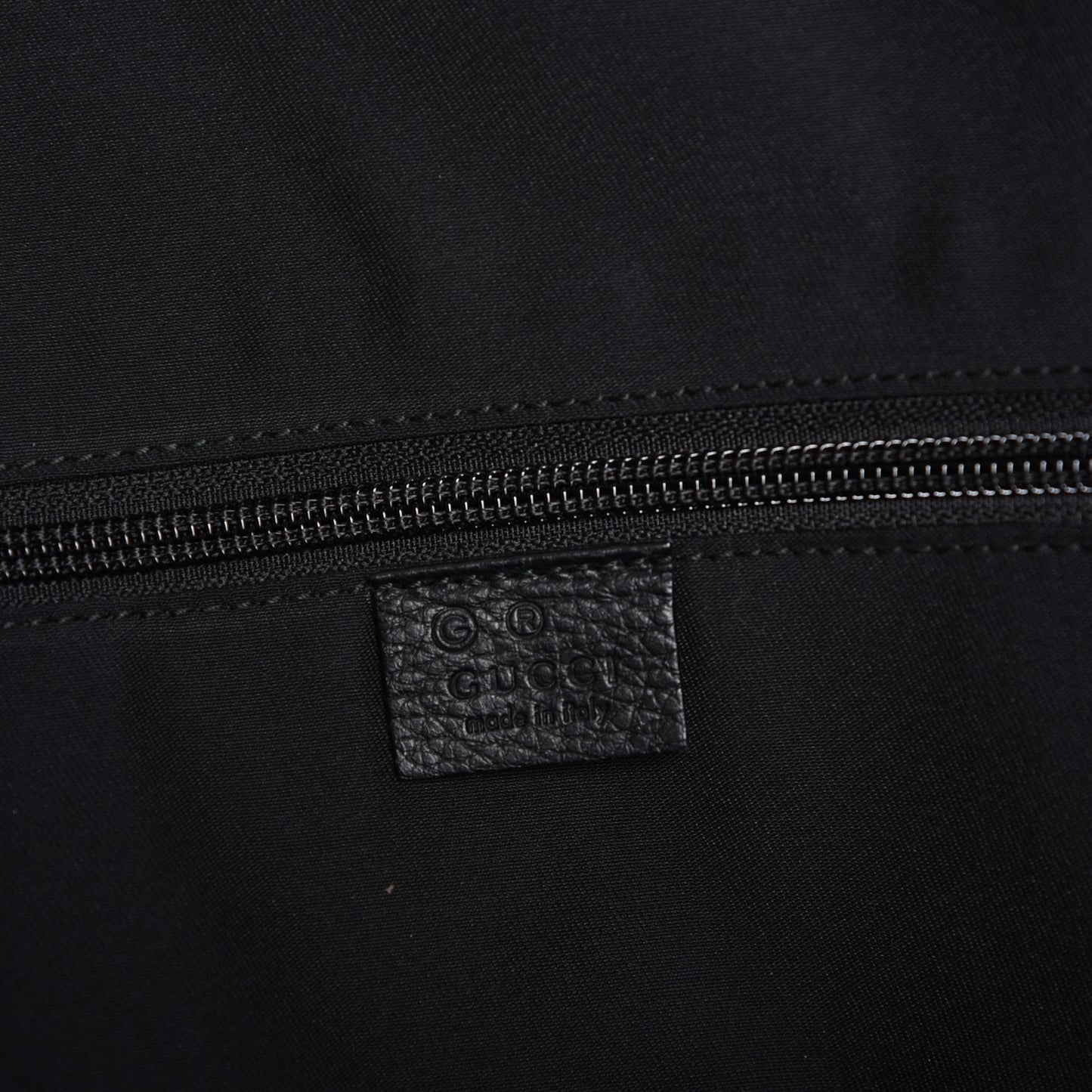Nylon Monogram Large Duffle Bag Black