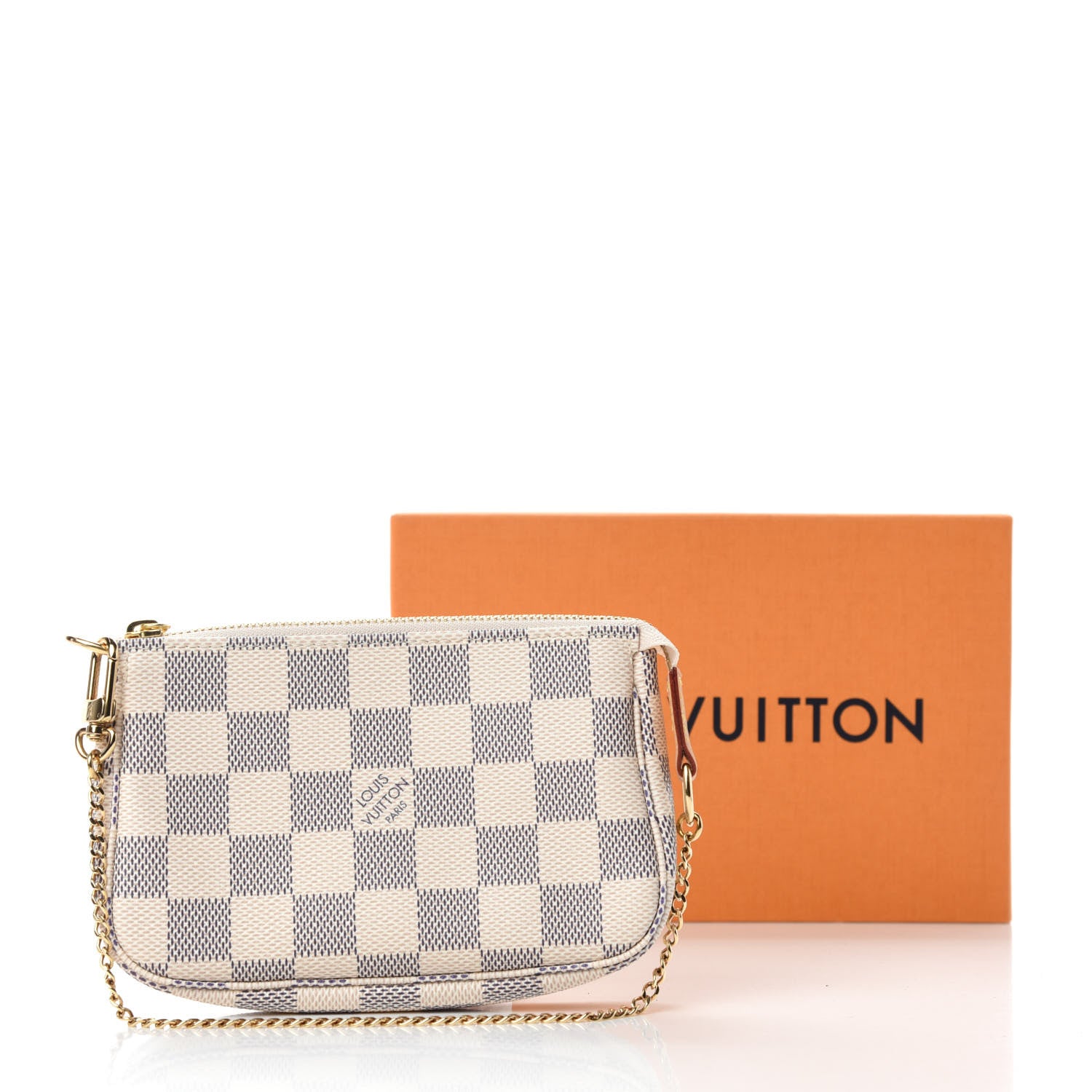Louis Vuitton Damier Azur Mini Pochette Accessories 8 of 8
