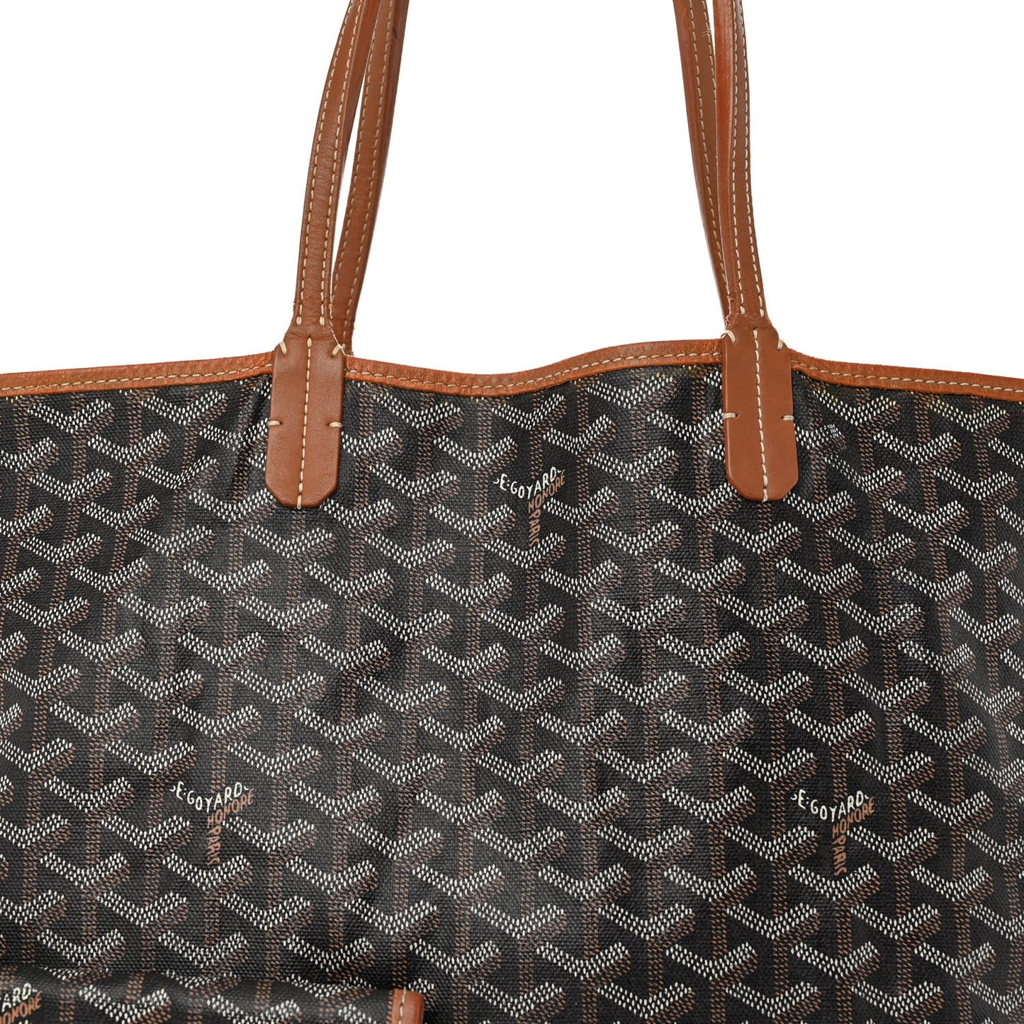 Goyardine Saint Louis PM Black Gold
