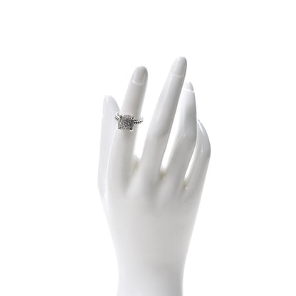 David Yurman Sterling Silver Diamond 11mm Chatelaine Pave Ring 49 4.75 2 of 5
