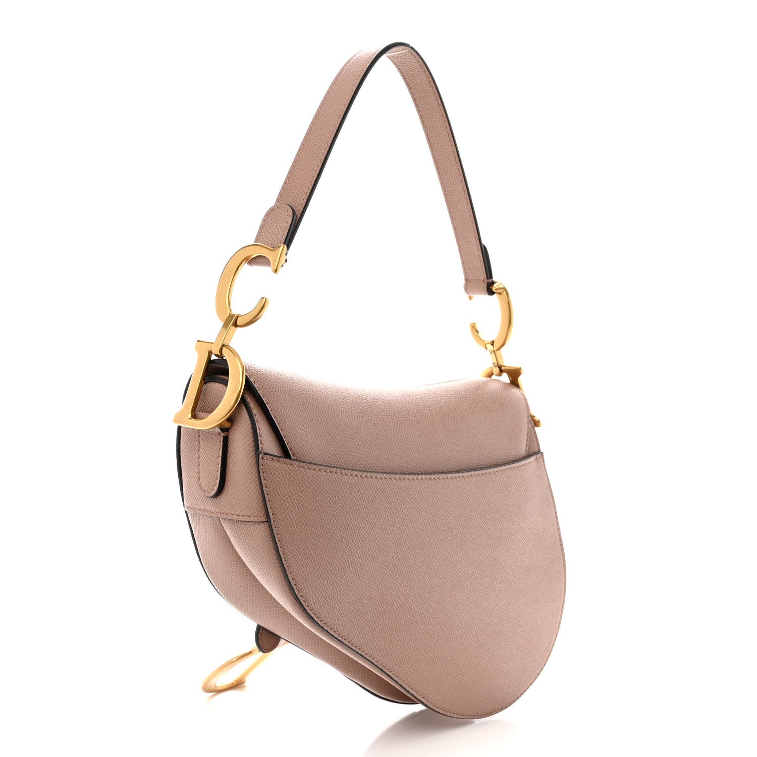 Christian Dior Grained Calfskin Saddle Bag Fard 3 of 11
