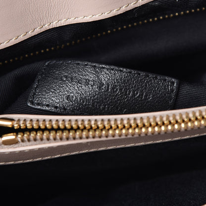 Saint Laurent Calfskin Y Quilted Monogram Medium Loulou Chain Satchel Light Natural 7 of 9