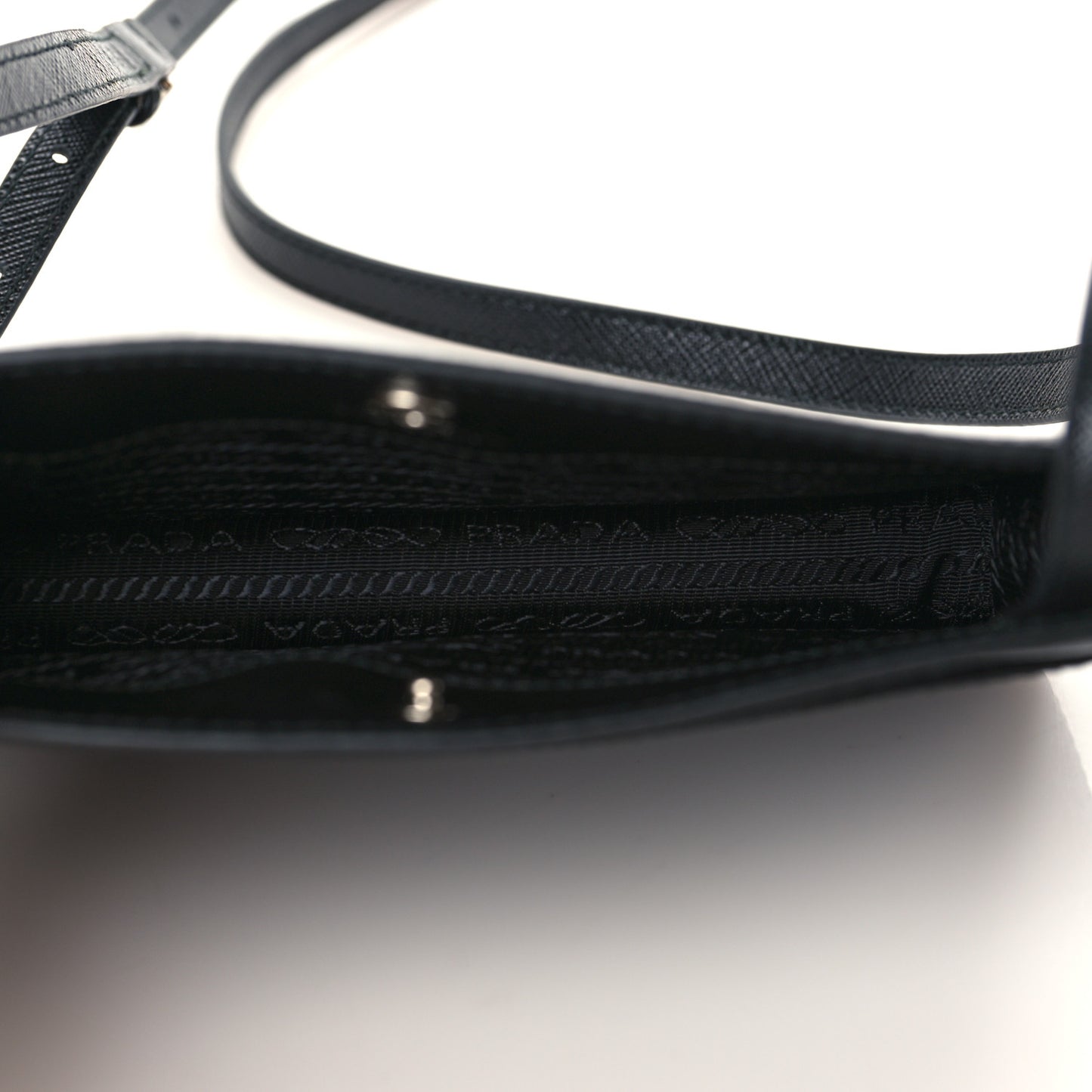 Saffiano Crossbody Bag Black