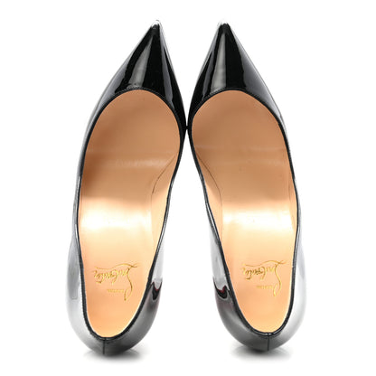 Christian Louboutin Patent Pigalle Follies 100 Pumps 40 Black 2 of 9