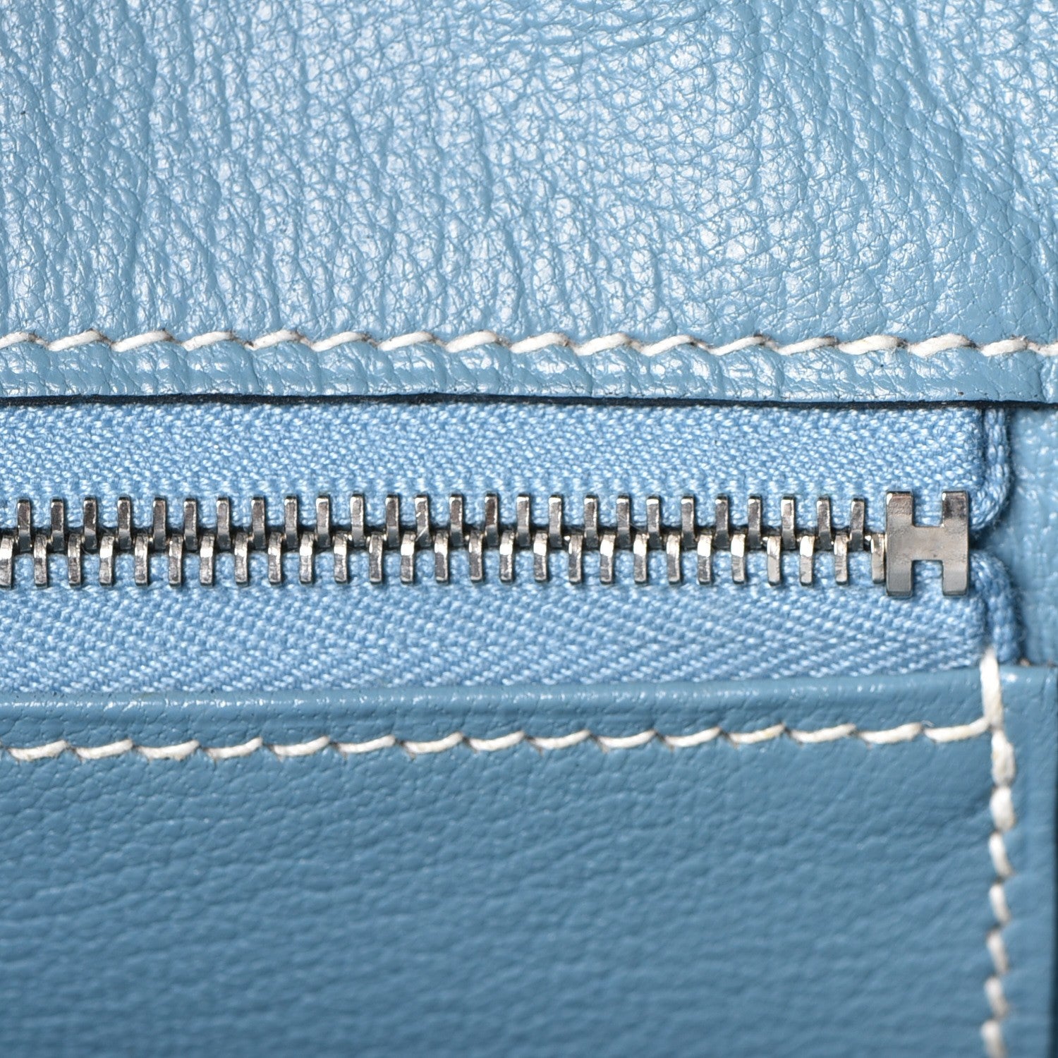 Hermes Togo Birkin 35 Blue Jean 20 of 38