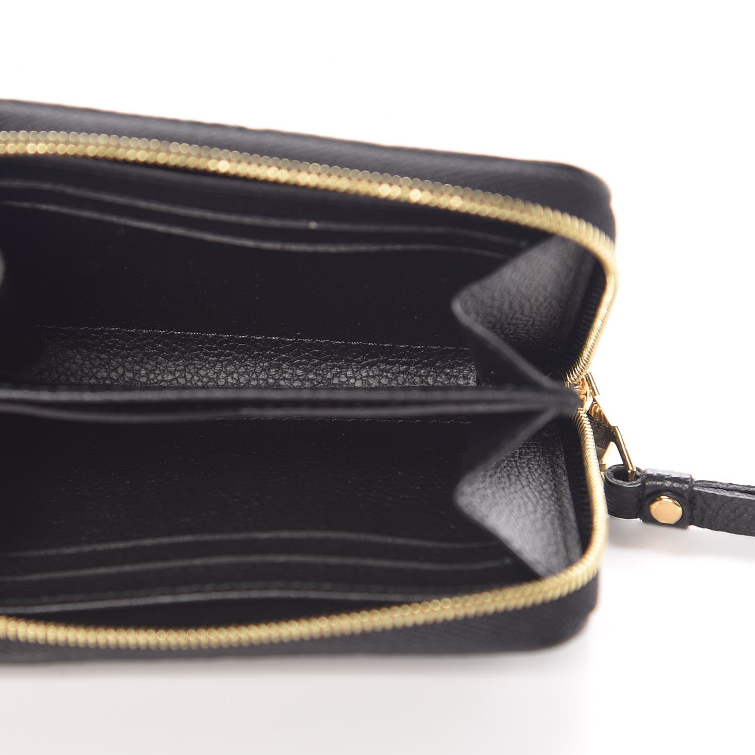 Louis Vuitton Empreinte Zippy Coin Purse Black 5 of 7