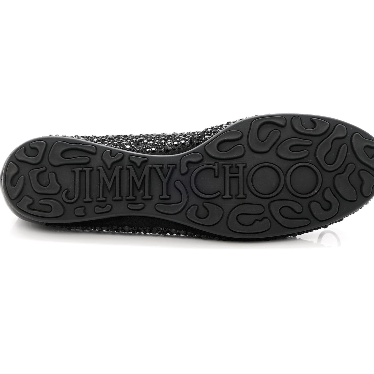 Jeweled Weber Ballet Flats 39 Black