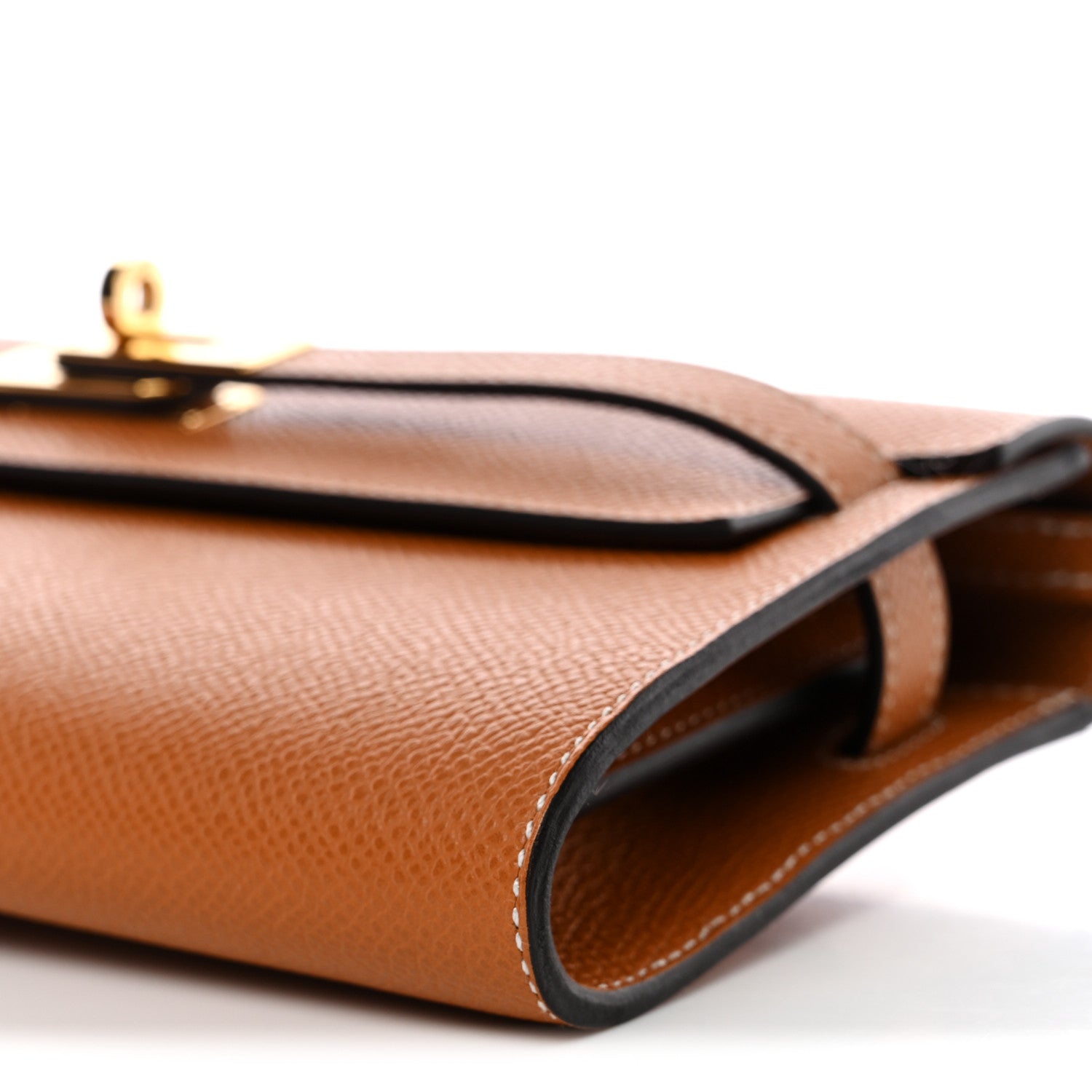 Hermes Epsom Kelly Wallet To Go Toffee 10 of 10