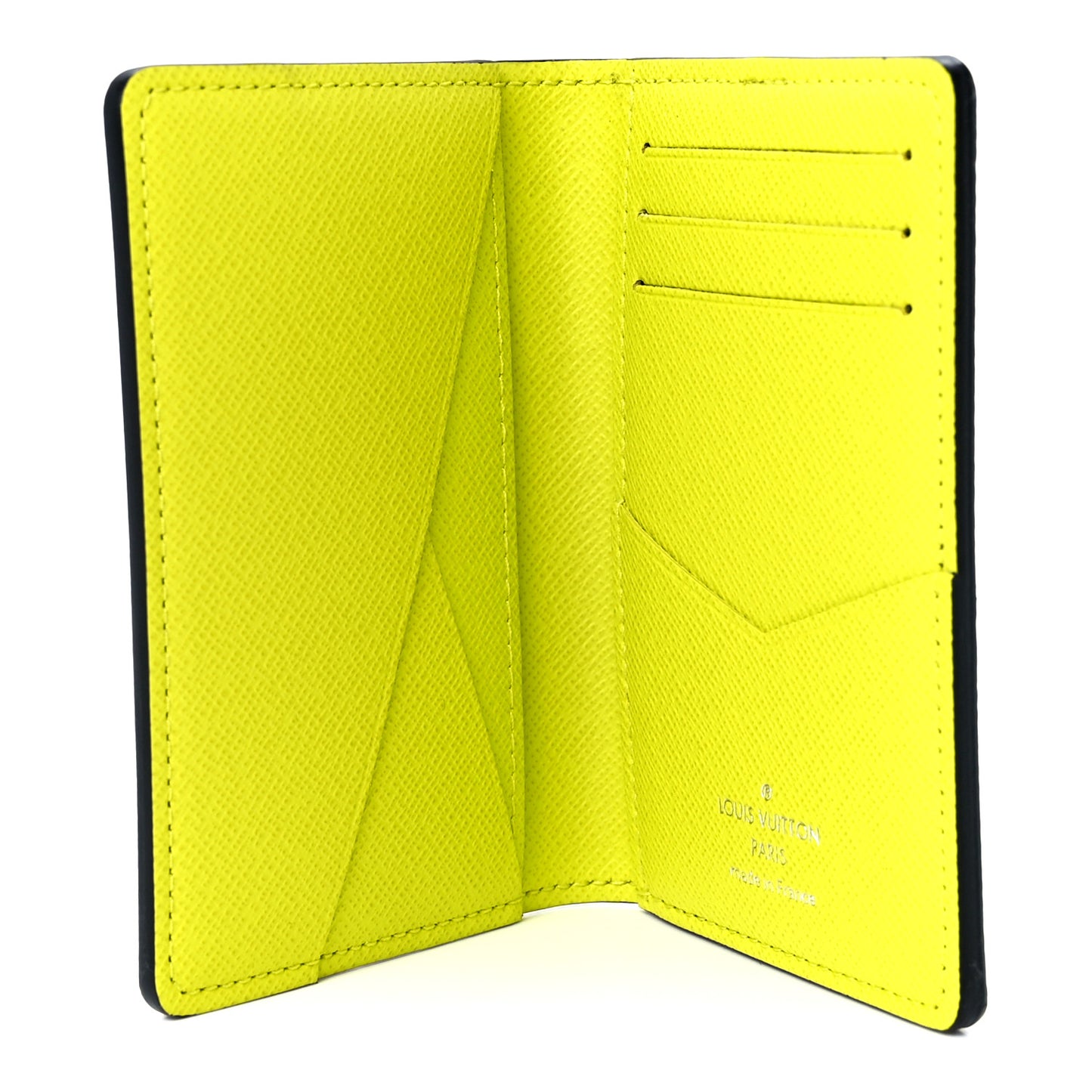 Monogram Taiga Pocket Organizer Yellow