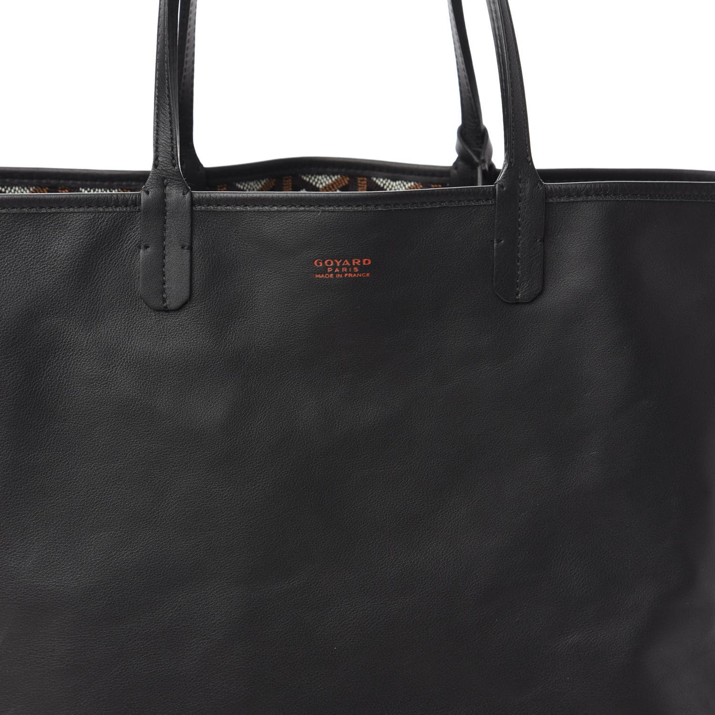 Goyardine Reversible Anjou PM Black