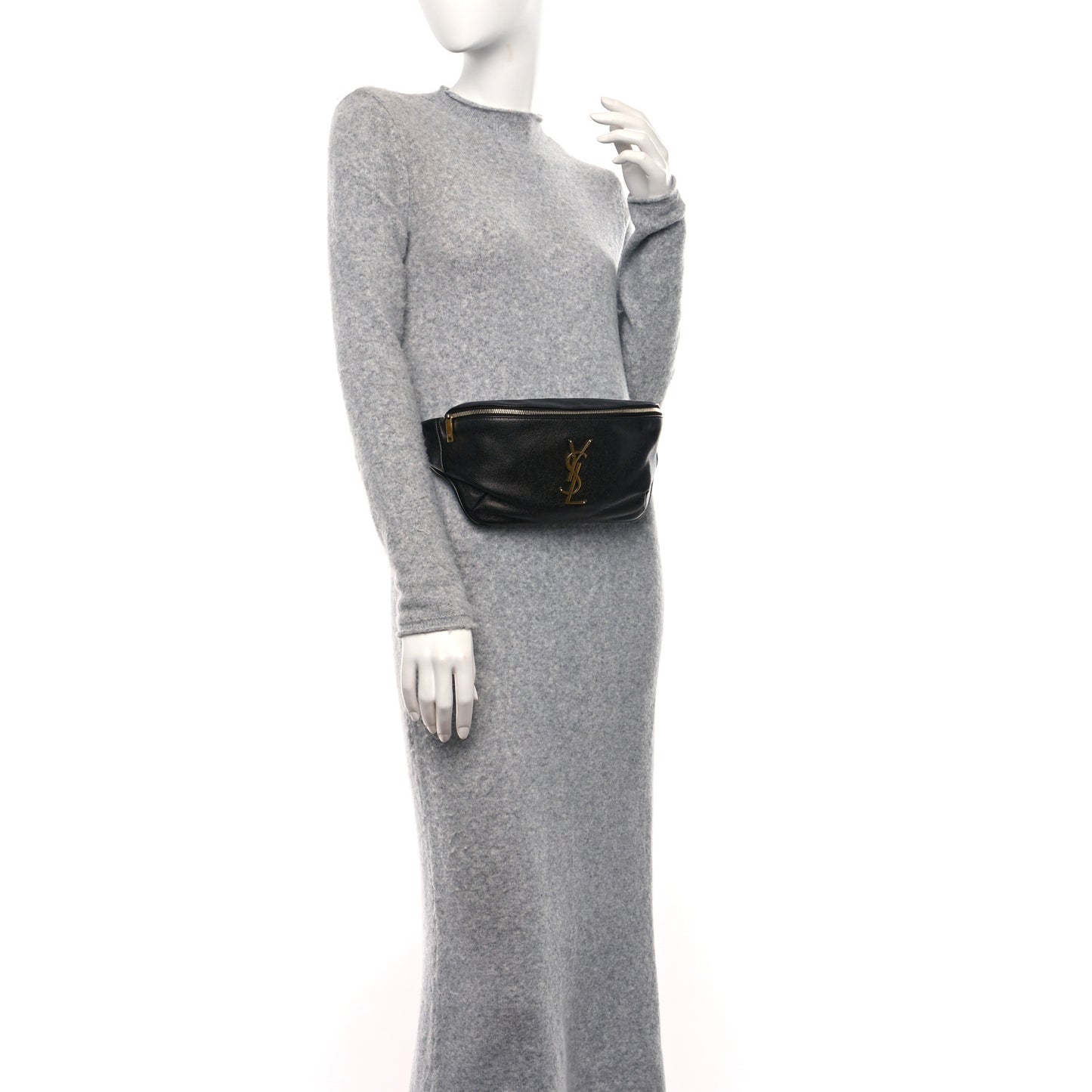 Grain De Poudre Monogram Belt Bag Black