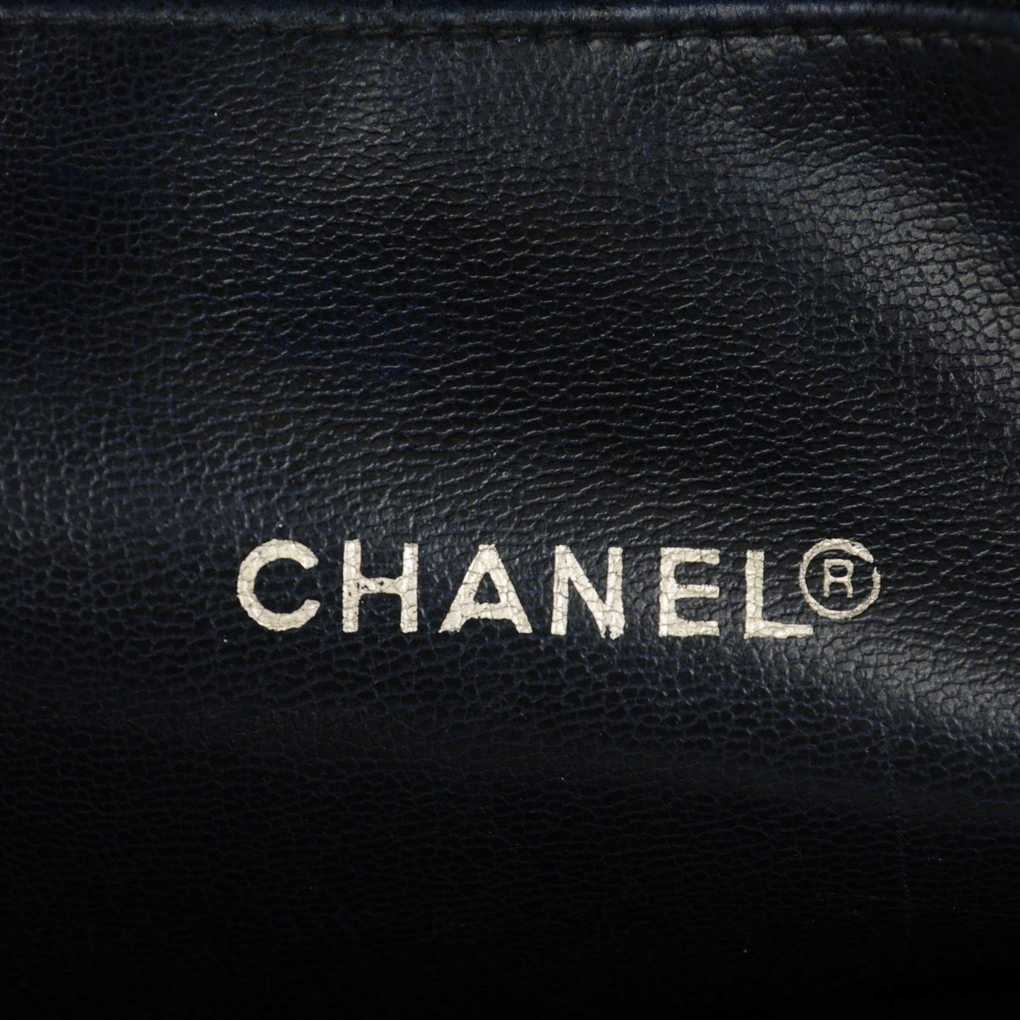 Lambskin Shoulder Bag Navy