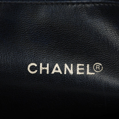 Chanel Lambskin Shoulder Bag Navy 6 of 8