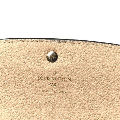 Louis Vuitton Empreinte Emilie Wallet Black Dune 6 of 11