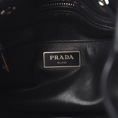 Prada City Calfskin Sport Bucket Bag Black 7 of 16