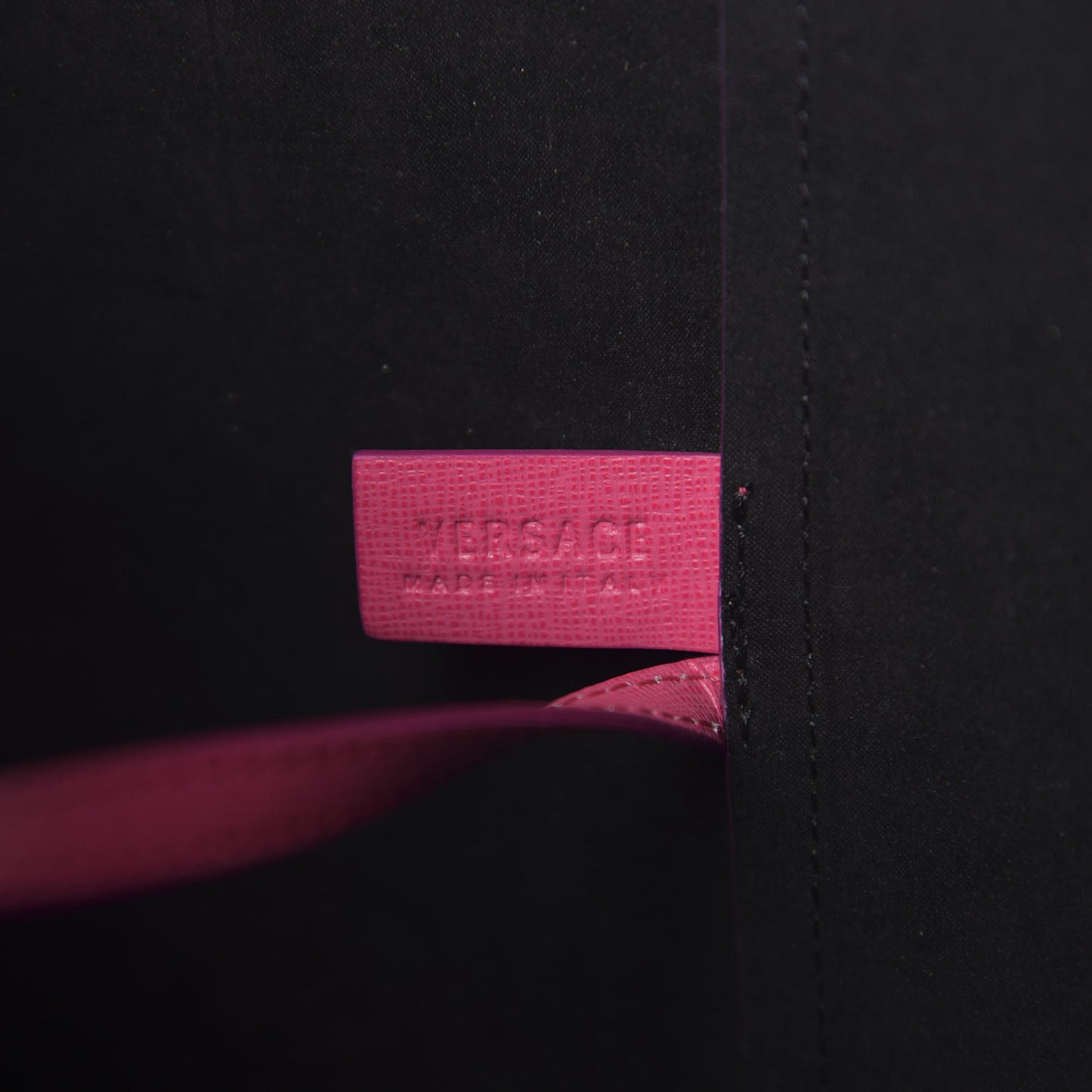 Saffiano Palazzo Medusa Tote Pink