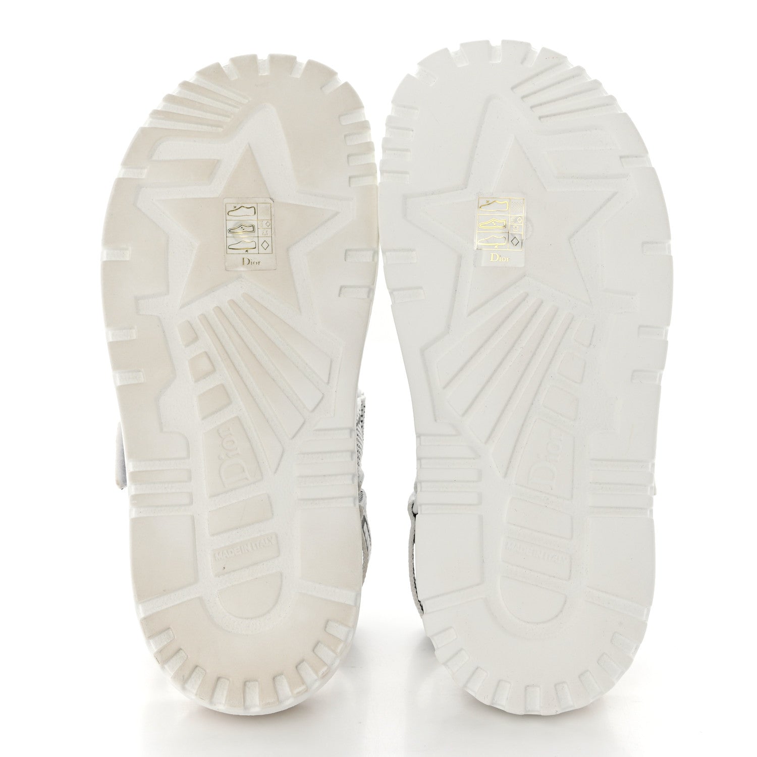 Christian Dior Technical Knit Jute Dioract 10mm Sandals 37 White Black 5 of 9