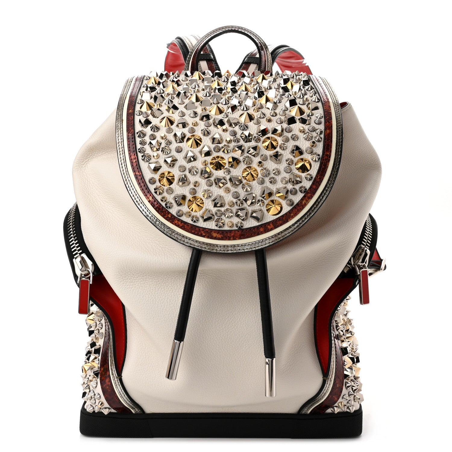 Christian Louboutin Calfskin Spiked Explorafunk Backpack 1 of 12