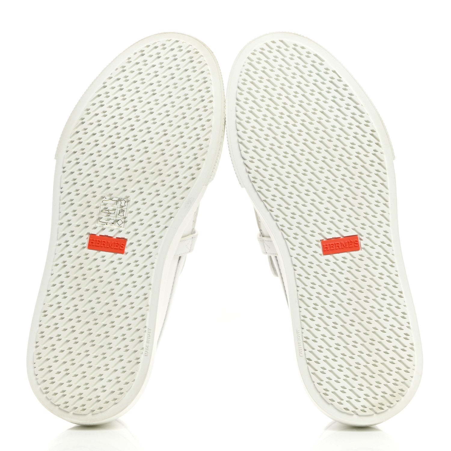 Hermes Calfskin Game Slip On Sneakers 38 White 5 of 8