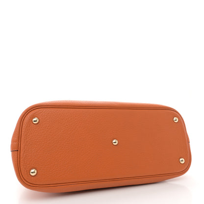 Hermes Taurillon Clemence Bolide 35 Orange 4 of 15