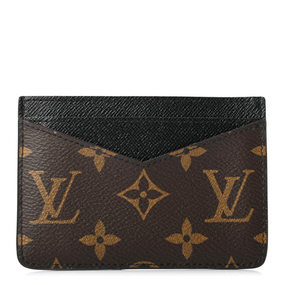 Louis Vuitton Monogram Macassar Neo Porte-Cartes Card Holder 1 of 6