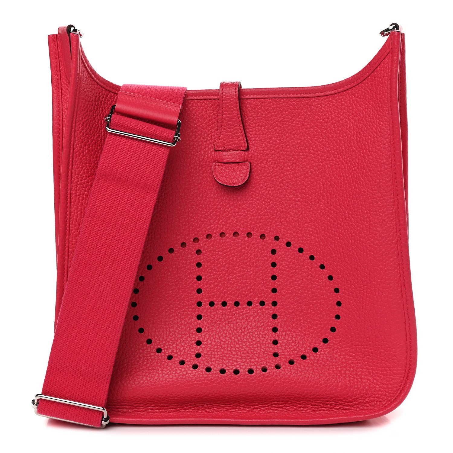 Hermes Taurillon Clemence Evelyne III PM Rose Extreme 1 of 11