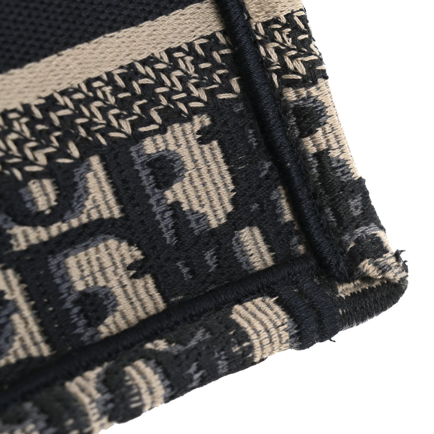 Oblique Mini Book Tote With Strap Blue Multicolor