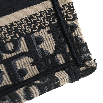 Christian Dior Oblique Mini Book Tote With Strap Blue Multicolor 12 of 14