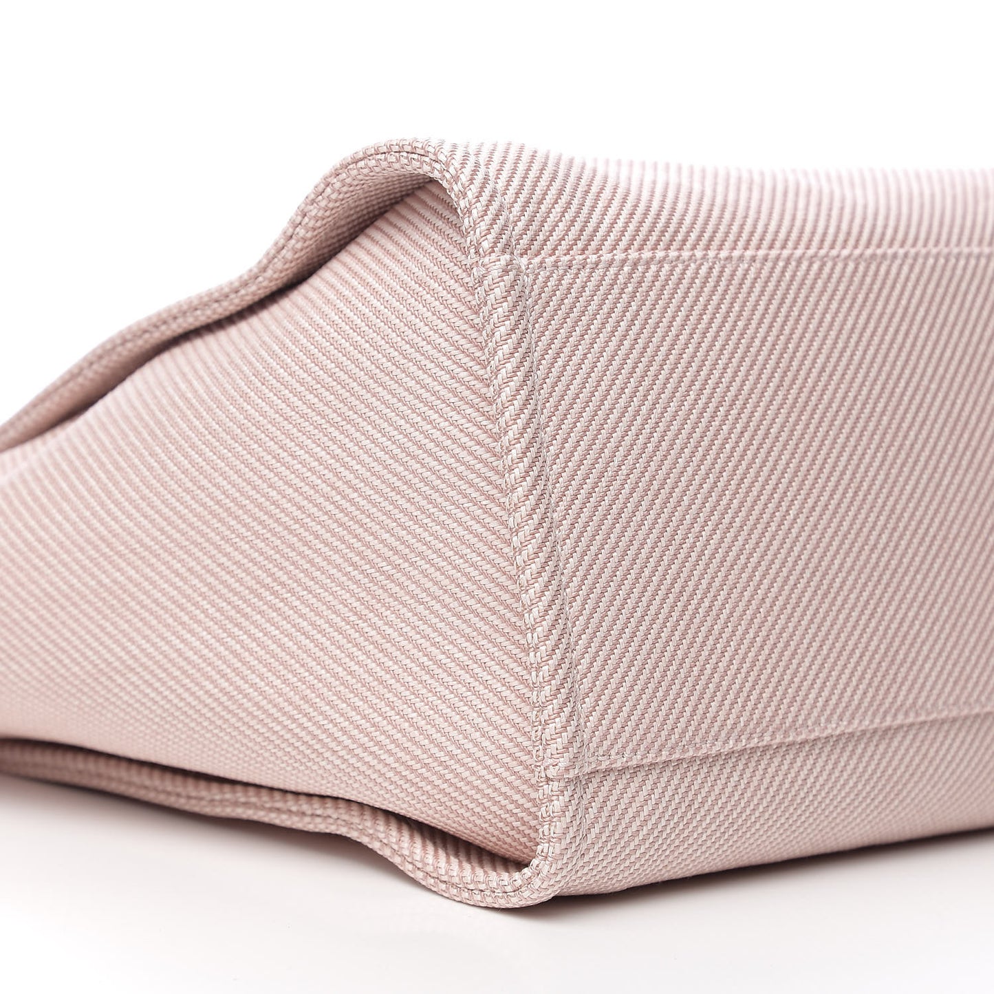 Mixed Fibers Calfskin Medium Deauville Tote Beige
