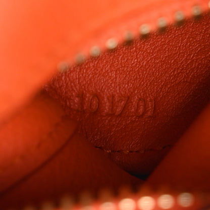 Loewe Calfskin Elephant Charm Orange 5 of 6