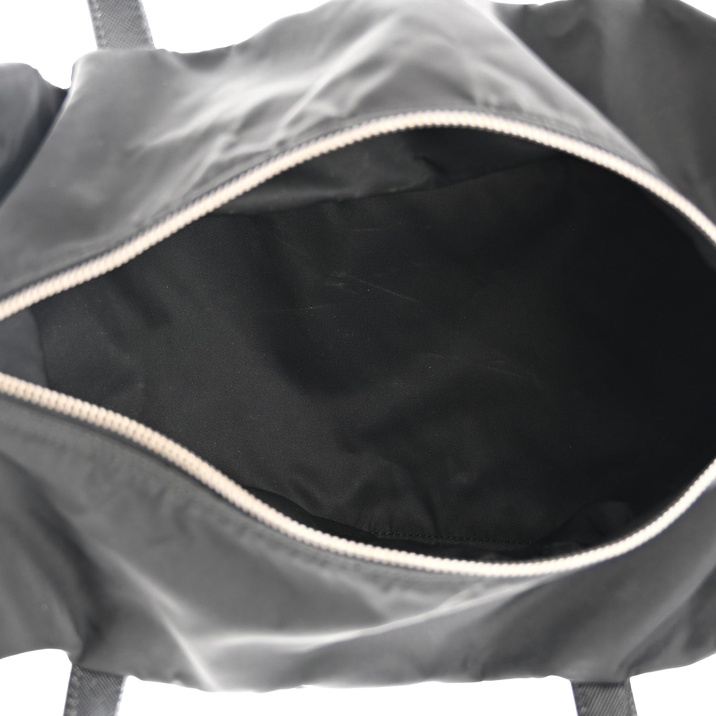 Tessuto Nylon Saffiano Duffel Black