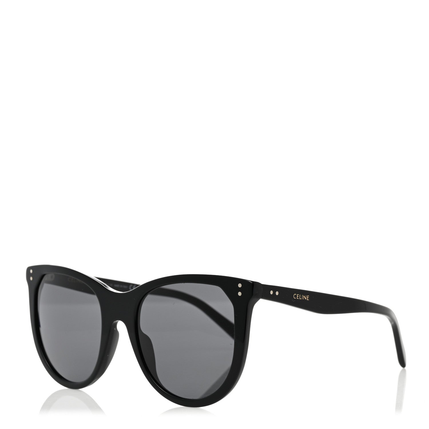 Celine Acetate Cat Eye Sunglasses CL401491 Black 1 of 7