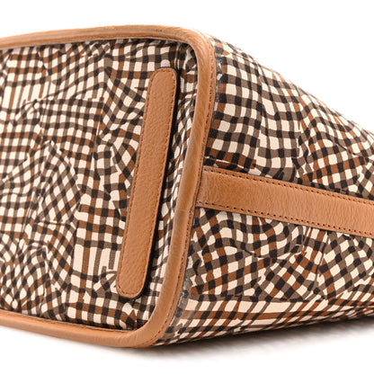 MCM Visetos Medium Liz Reversible Shopper Tote Cognac 18 of 18