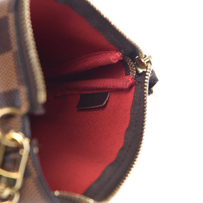 Louis Vuitton Damier Ebene Mini Pochette Accessories 6 of 10