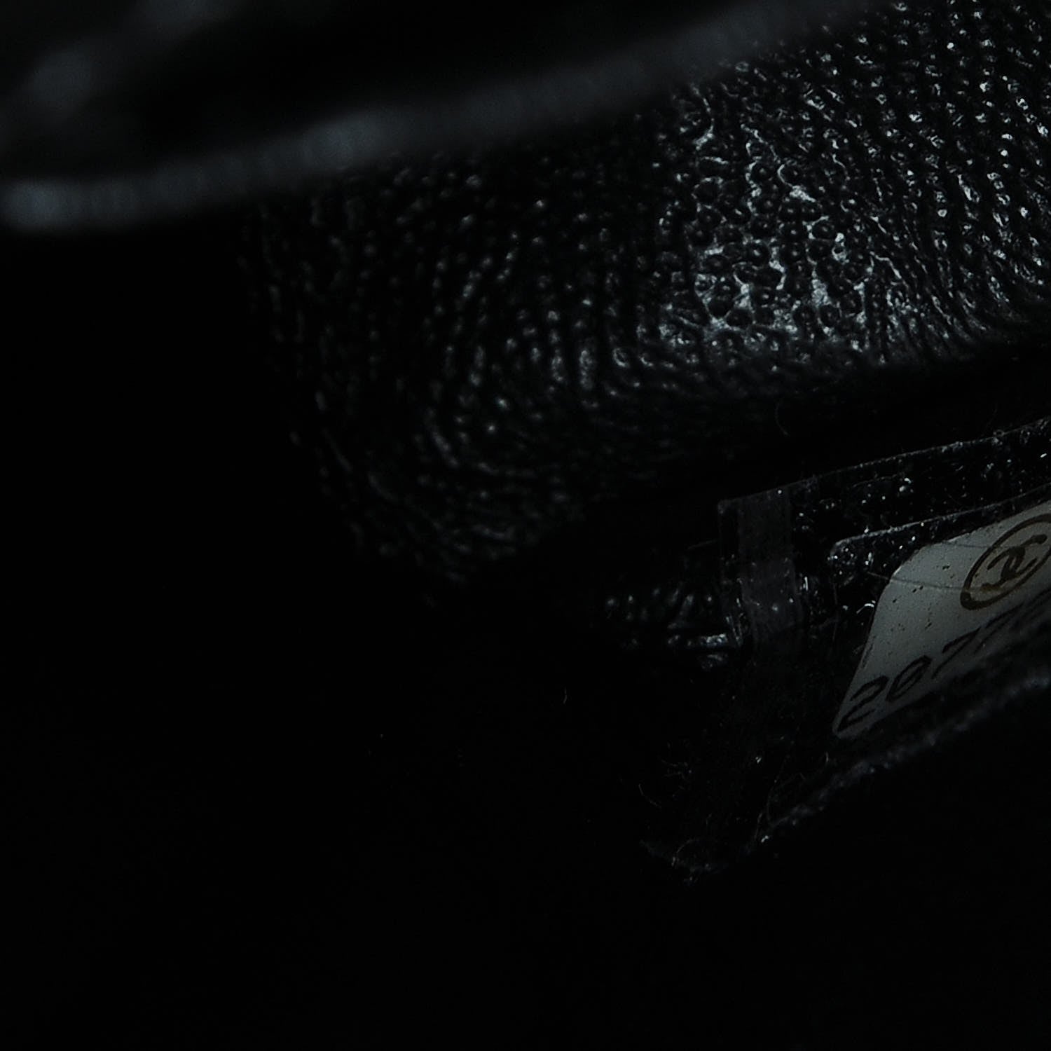 Chanel Aged Calfskin Quilted Extra Mini Medallion Flap Black 7 of 7
