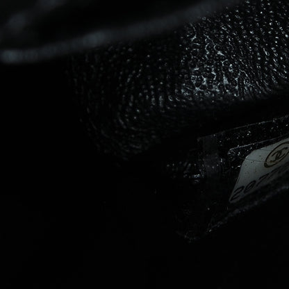 Chanel Aged Calfskin Quilted Extra Mini Medallion Flap Black 7 of 7