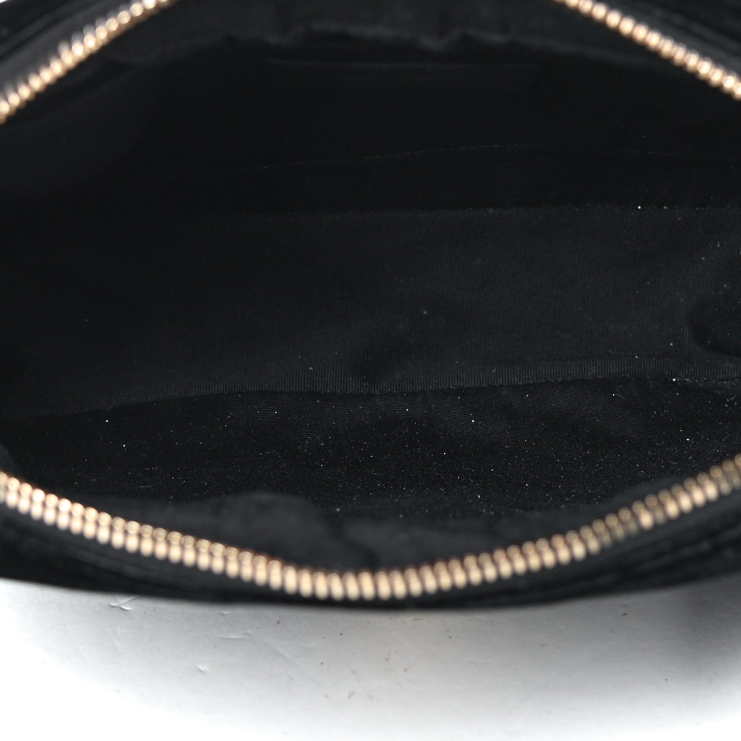 Saint Laurent Velvet Matelasse Monogram Lou Camera Bag Black 4 of 4