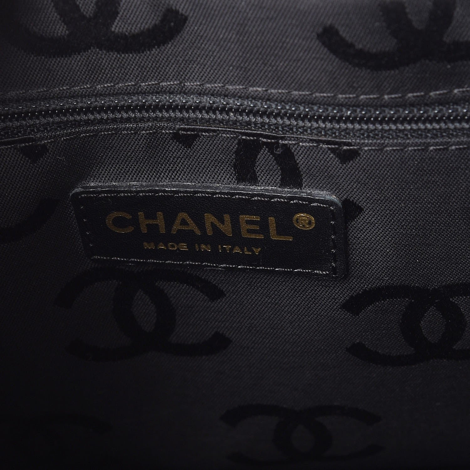 Chanel Calfskin Wild Stitch Top Handle Bag Black 6 of 9