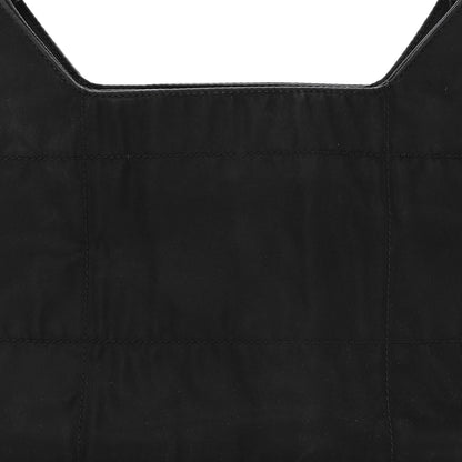 Prada Tessuto Nylon Metal Links Shoulder Bag Black 7 of 9